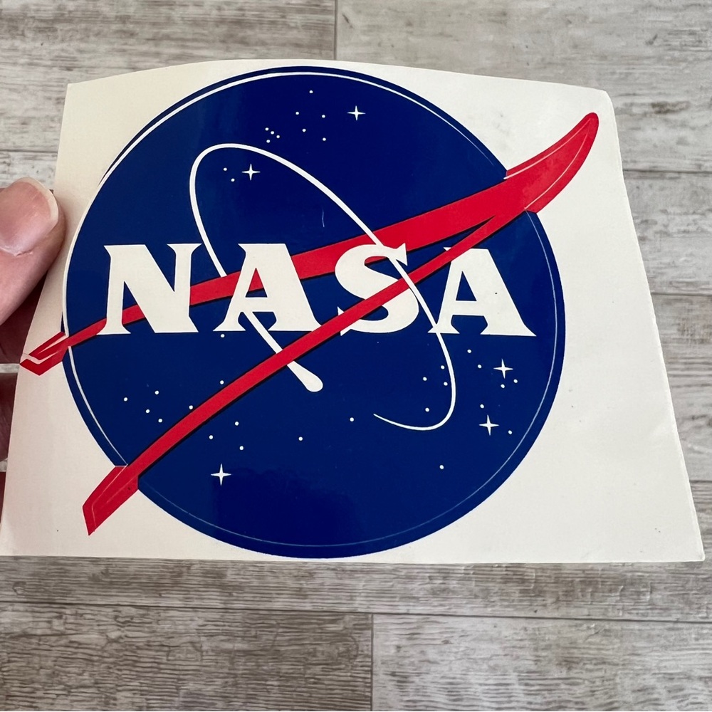 Vintage NASA Original Space Program Logo Sticker - Excellent! - Picture 4 of 5